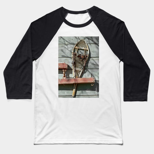 Snowshoe Baseball T-Shirt by srwdesign